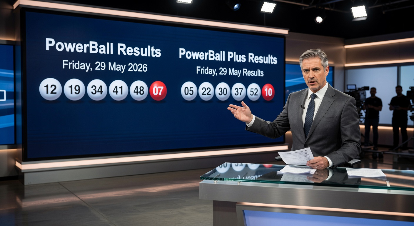 PowerBall and PowerBall Plus results: Friday, 29 May 2026