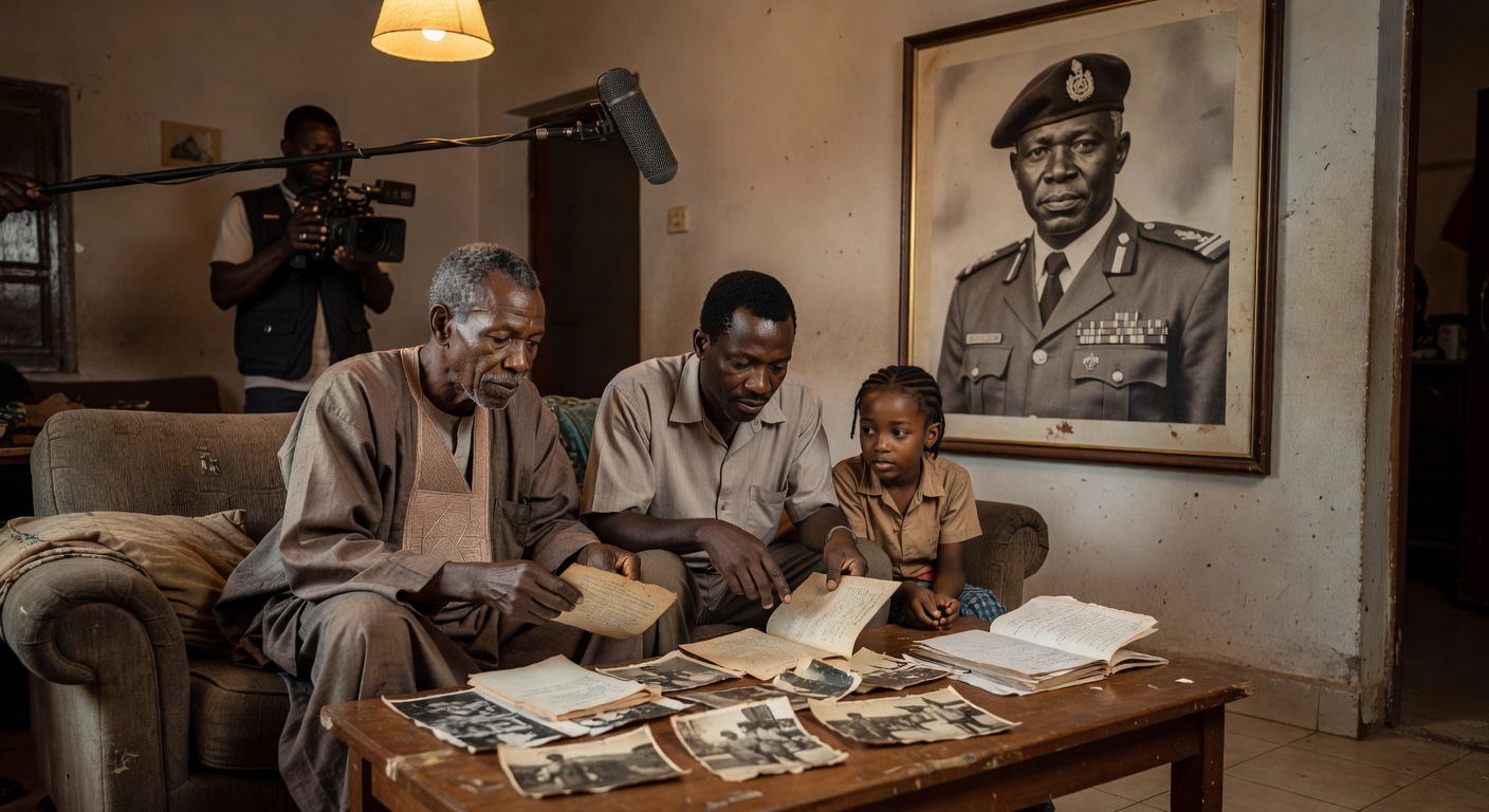 Grammy-winning director explores his Nigerian grandfather's role in the Biafran war