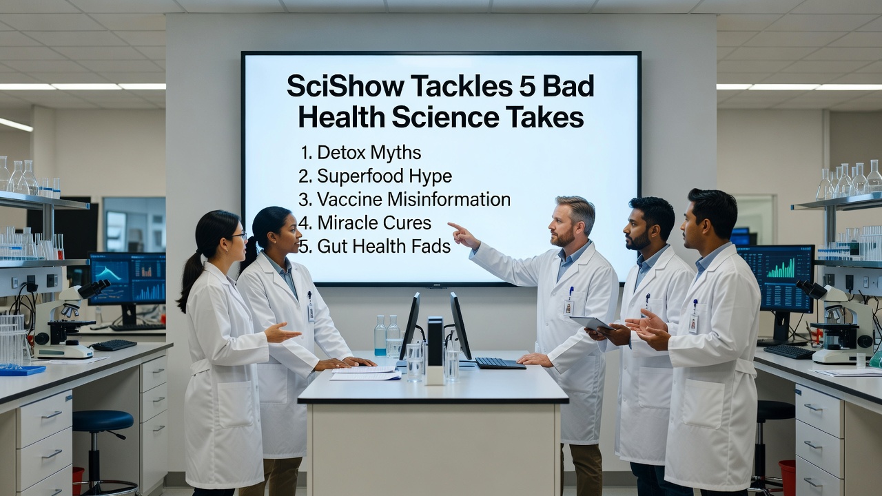 SciShow Tackles 5 Bad Health Science Takes