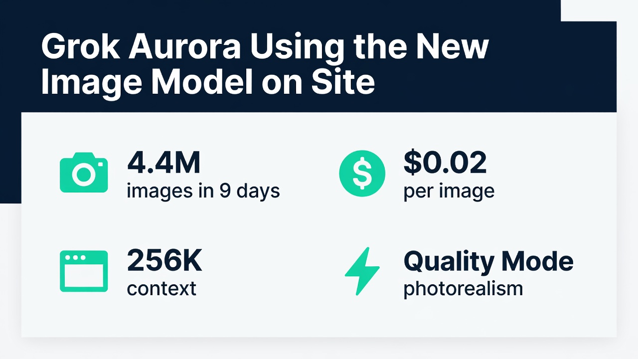 Grok Aurora Using the New Image Model on Site