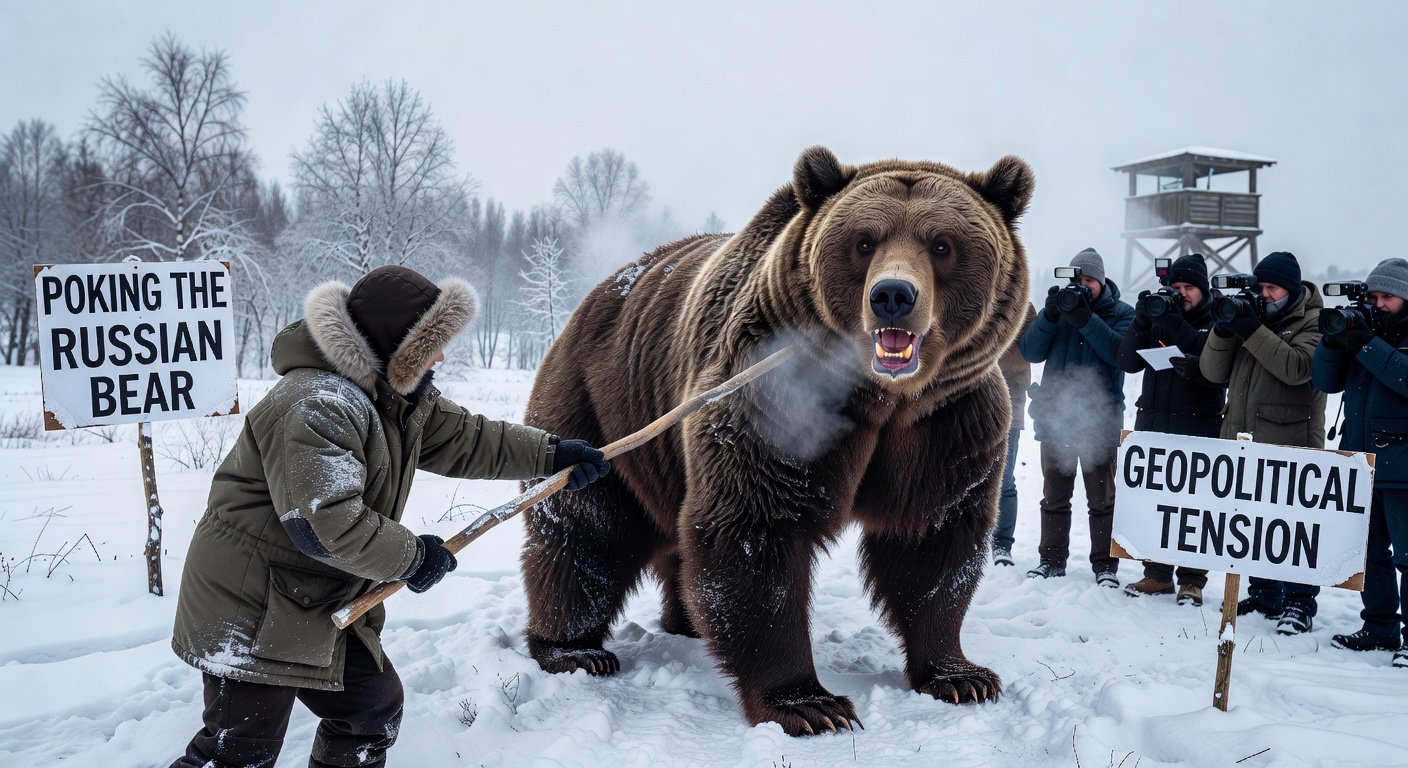 Poking the Russian bear