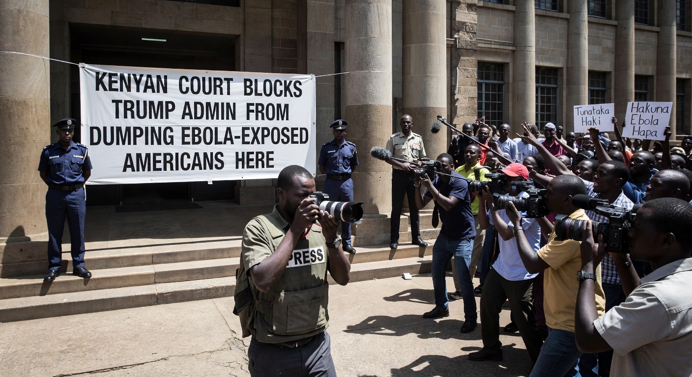 Kenyan court blocks Trump admin from dumping Ebola-exposed Americans there