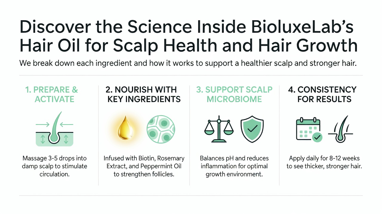 Inside the Products: Scalp Science for Hair Growth