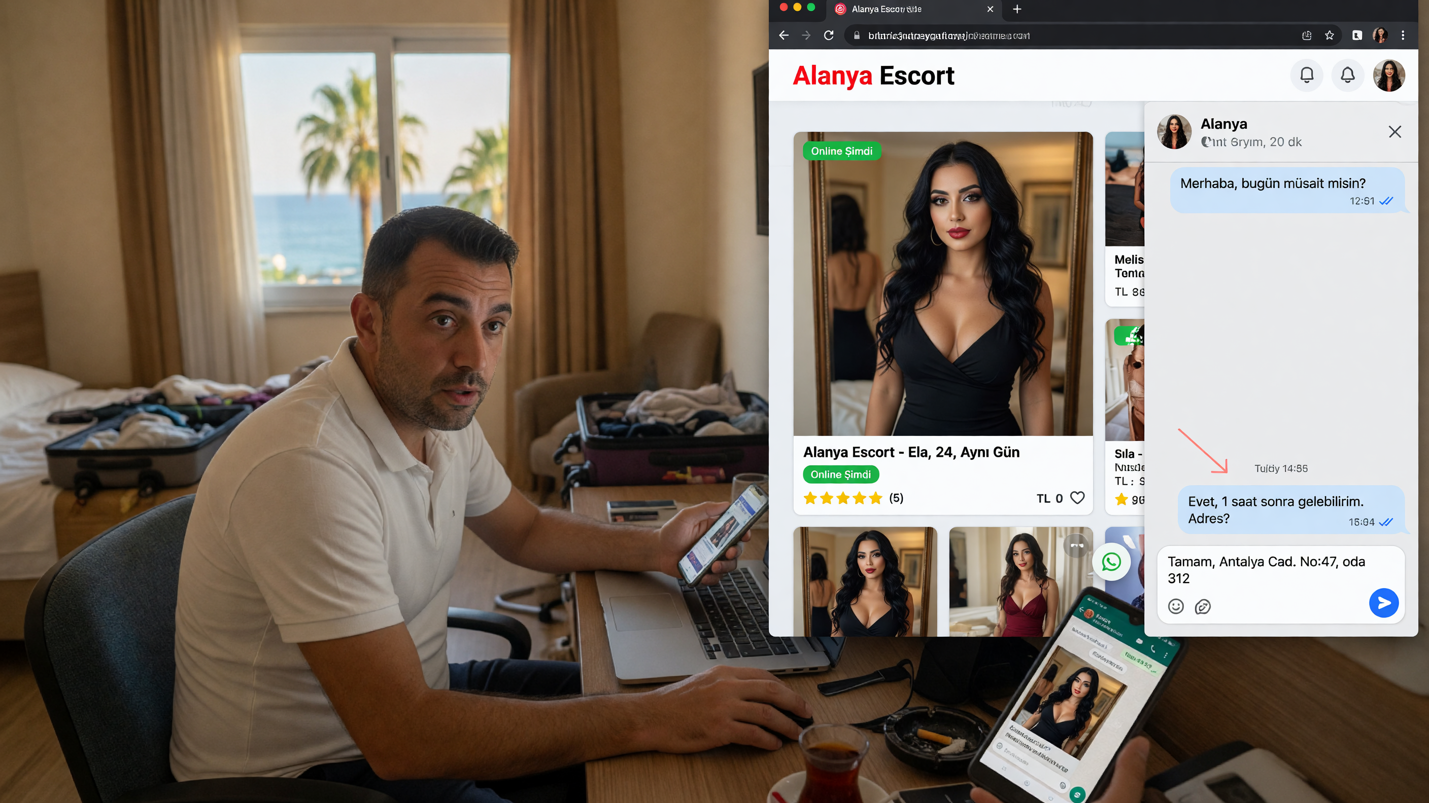 Alanya Escort Aynı Gün Deneyimim