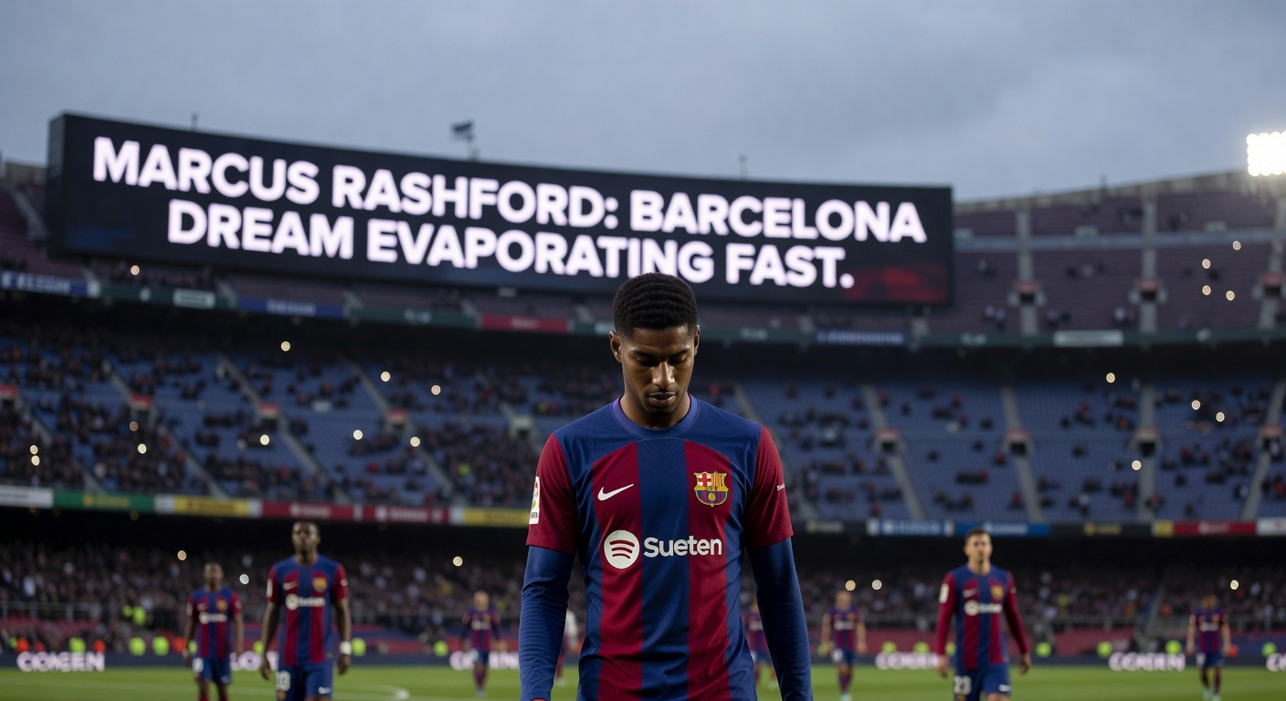 Marcus Rashford: Barcelona dream evaporating fast