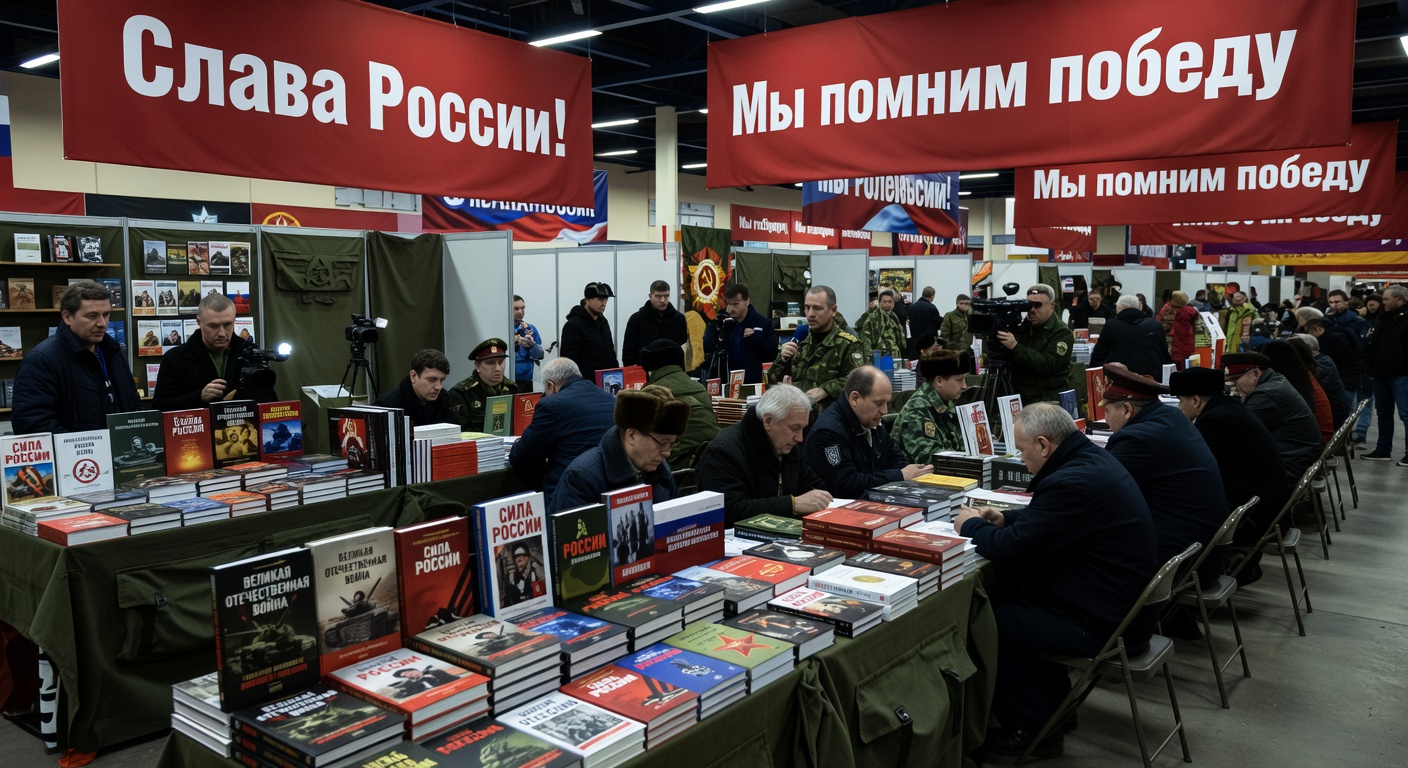 Pro-War Propaganda and 'Z-Poetry' Dominate St. Petersburg's Annual Book Fair as Russian Publishing Faces State Pressure