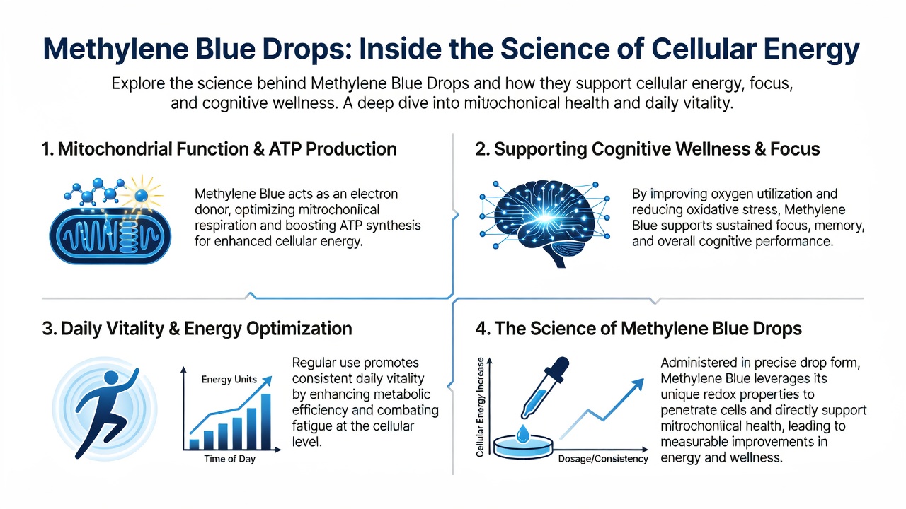 Methylene Blue Drops: Inside the Science of Cellular Energy