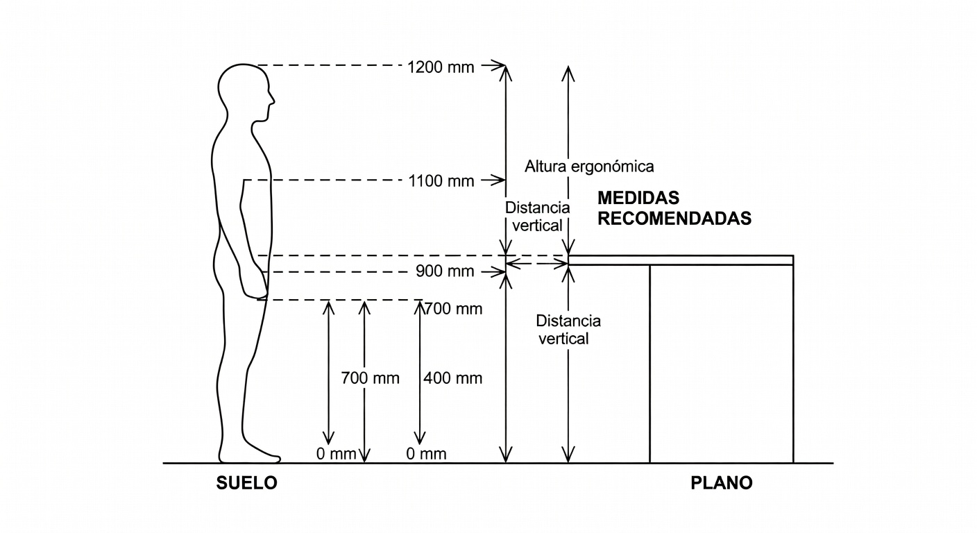 Altura de Instalación: Imagen principal
