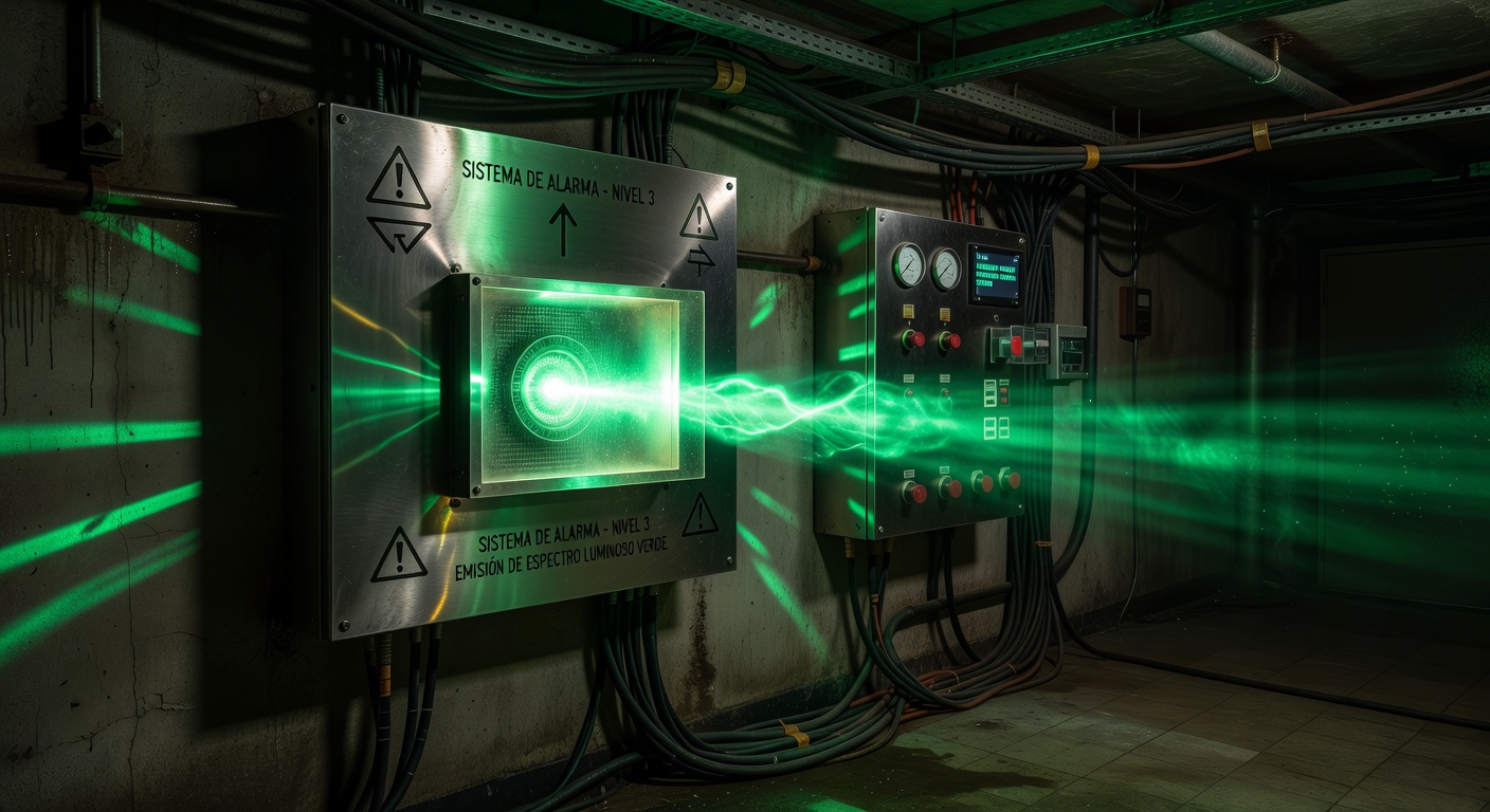 Auditoría de Luminiscencia: Concepto visual