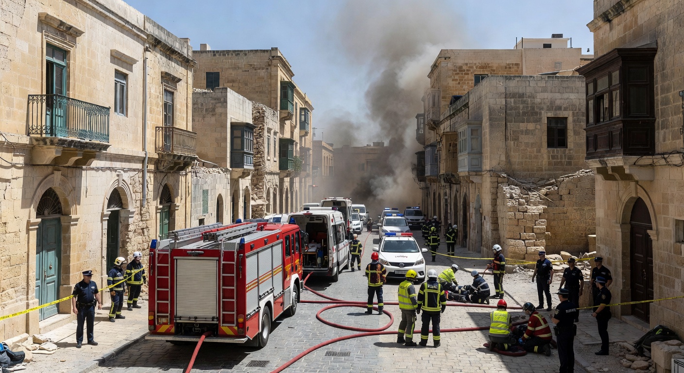 Explosion Reported in Malta Sparking Emergency Response