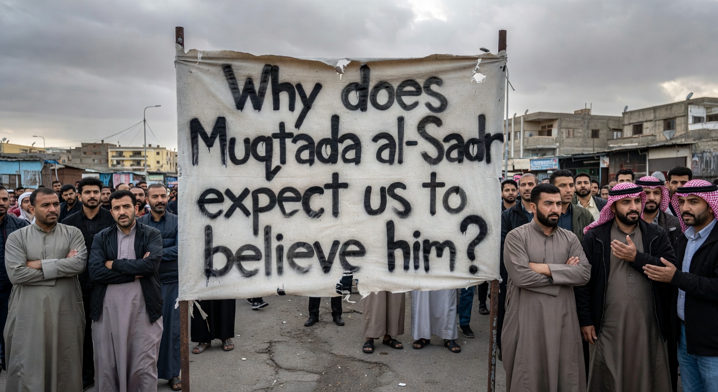 Why does Muqtada al‑Sadr expect us to believe him?