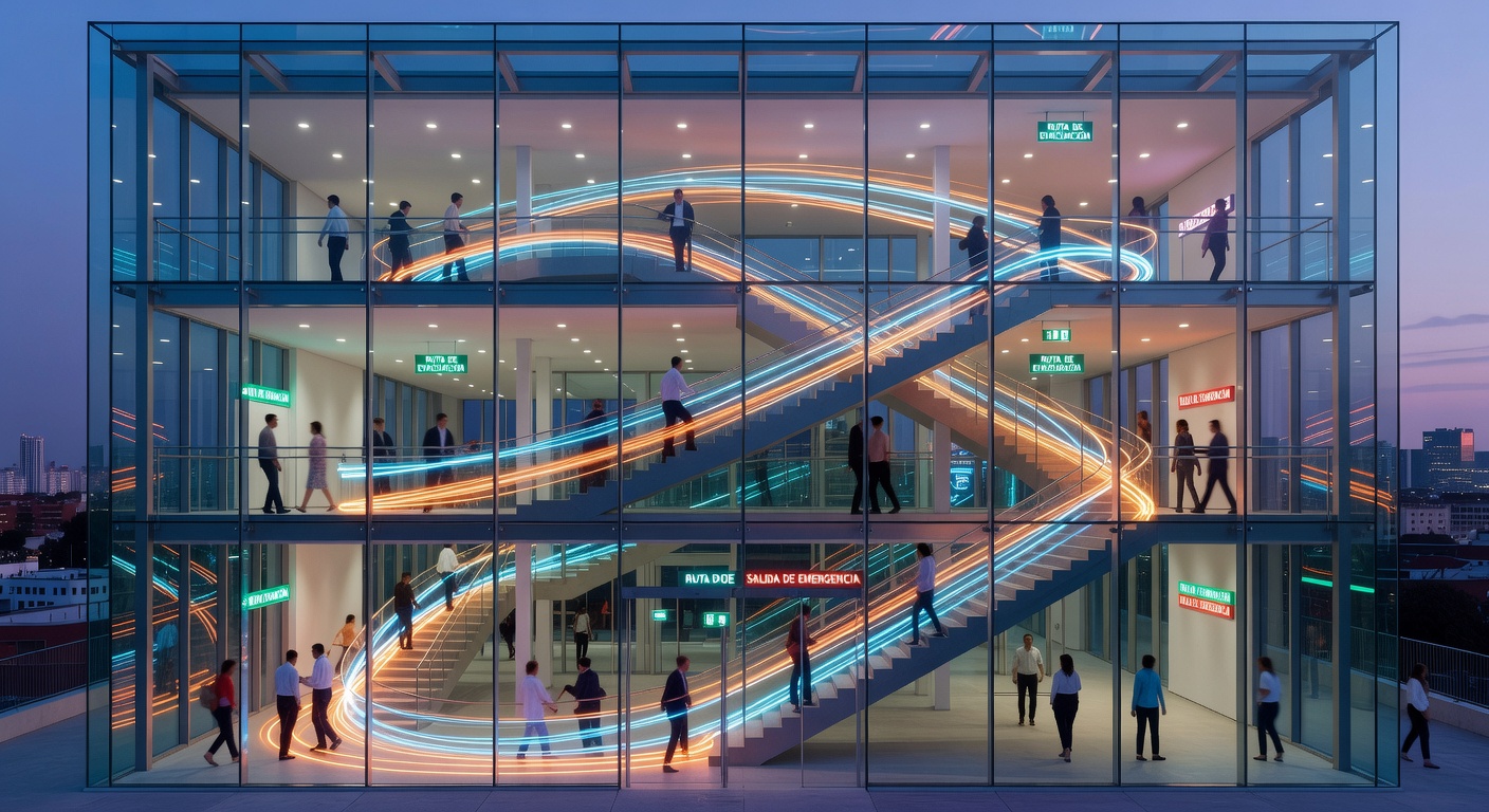 Planos de Evacuación 3D: Concepto visual