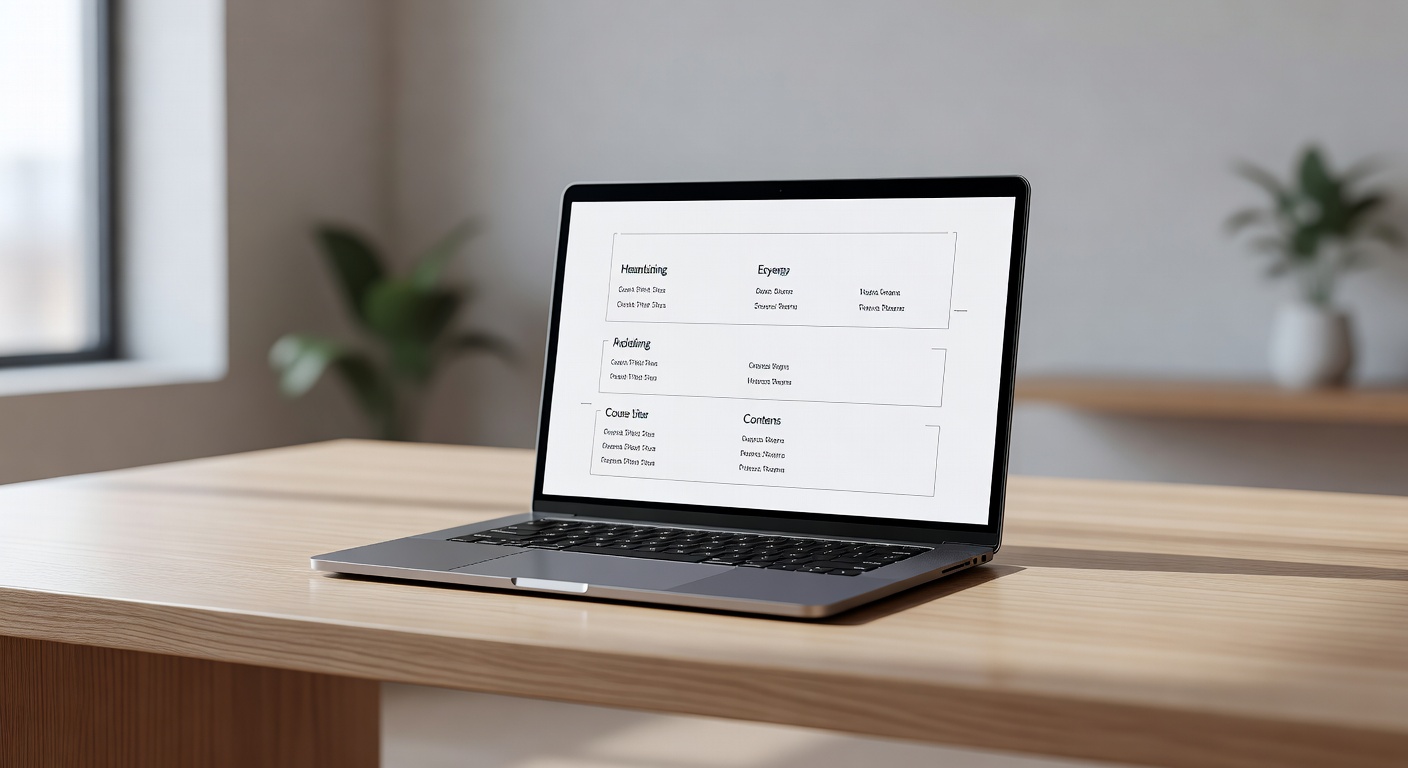 Optimized content page structure for AI overview visibility and prompt patterns
