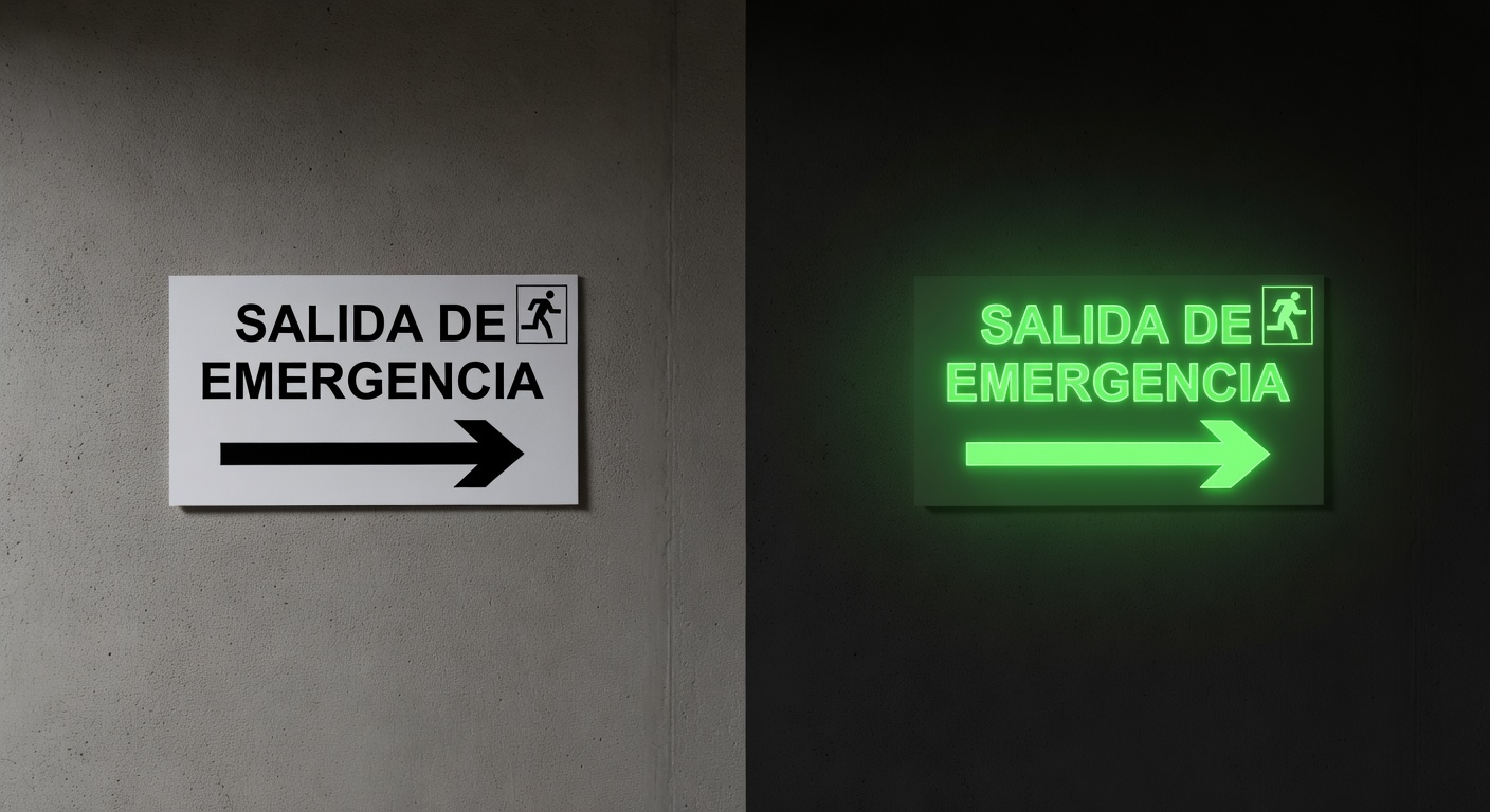 Señales Fotoluminiscentes: Imagen principal