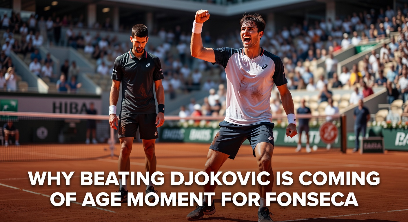 Why beating Djokovic is coming of age moment for Fonseca
