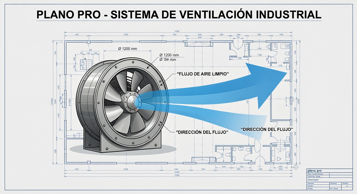 Gestión de Humos en el Plano: Concepto visual