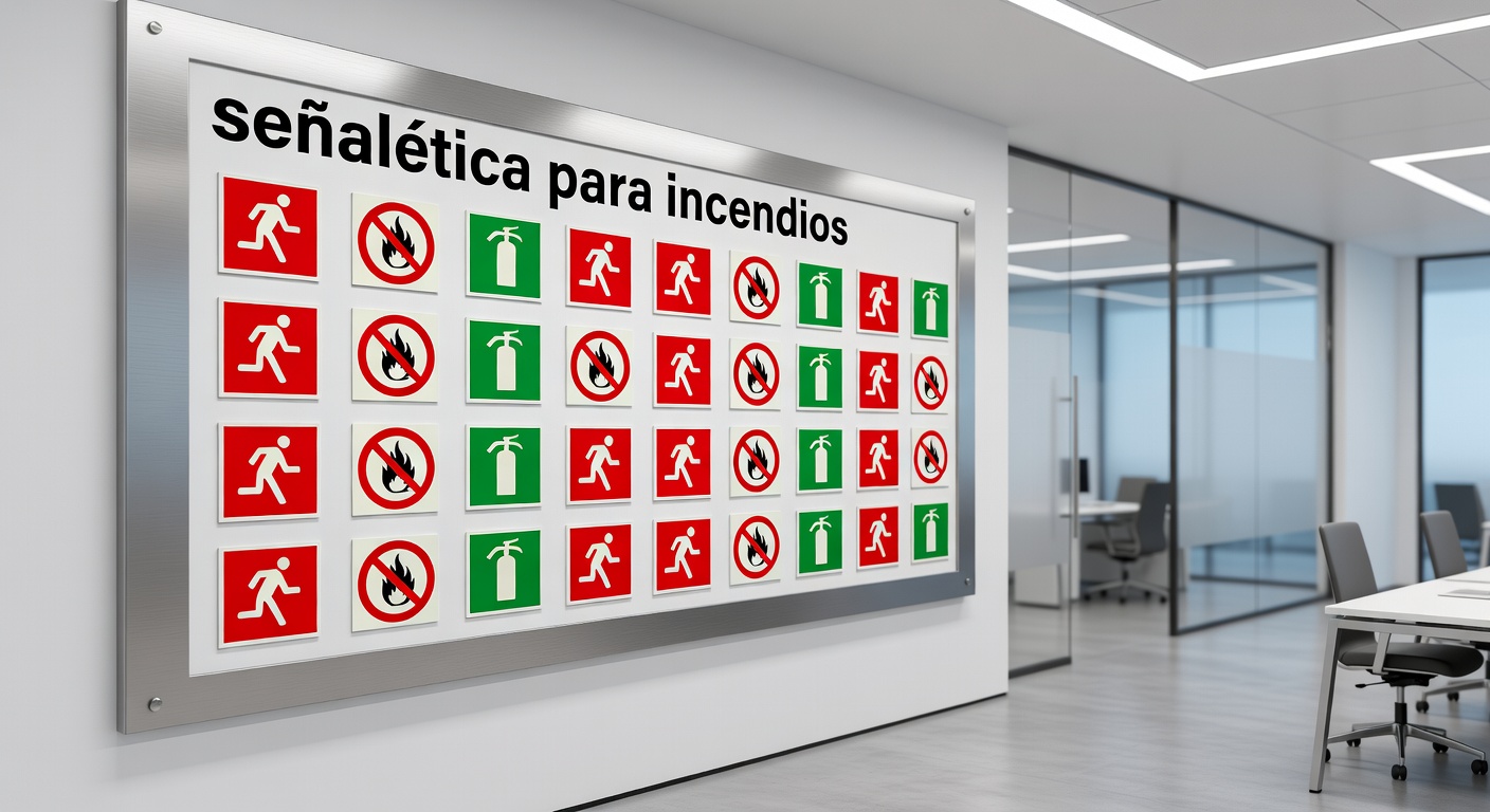 señalética para incendios,: Imagen principal