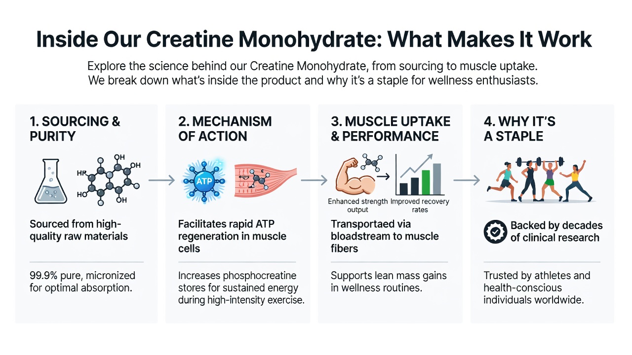 Inside Our Creatine Monohydrate: What Makes It Work