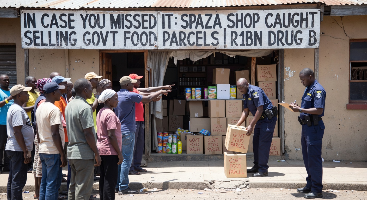 In case you missed it: Spaza shop caught selling govt food parcels | R1bn drug bust | Why Petersen’s not in the World Cup squad