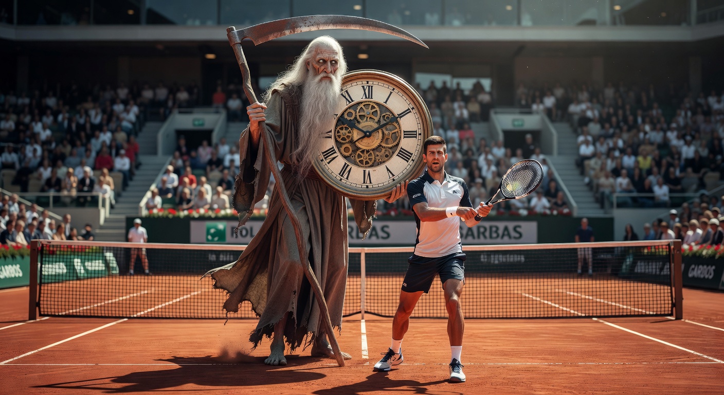 The clearest sign Father Time is closing in on Djokovic?
