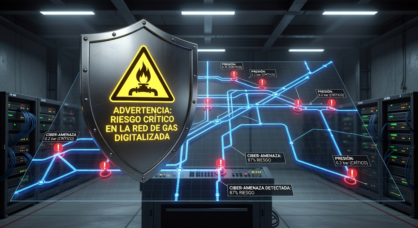 Simbología de Gas Natural: Concepto visual