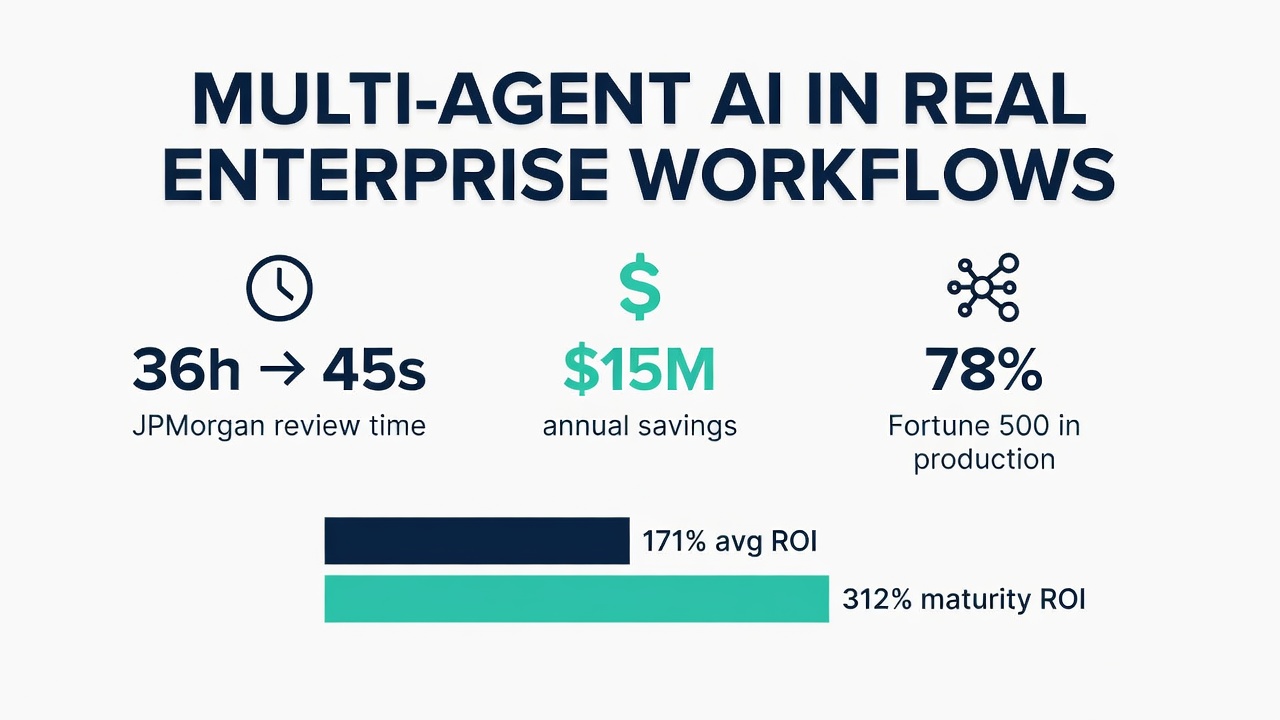Multi-Agent AI in Real Enterprise Workflows