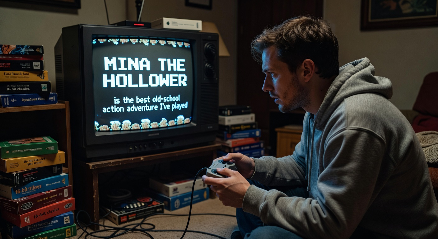 Mina the Hollower is the best old-school action adventure I've played in a while