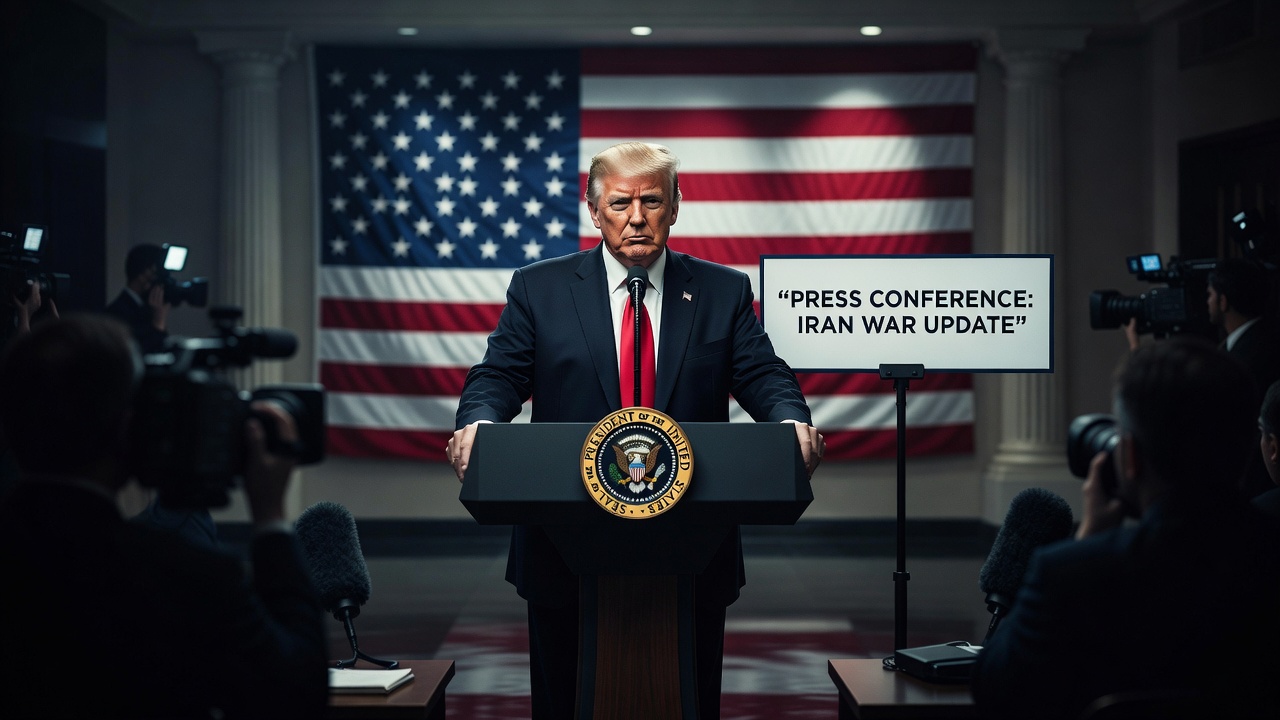 Trump Holds Press Conference on Iran War as Sixth Night of Strikes Hits Civilian Areas