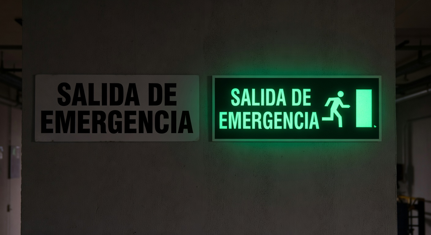 Paneles LED informativos: Concepto visual