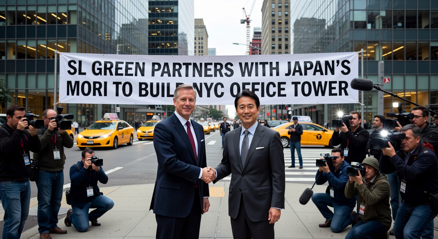 SL Green partners with Japan’s Mori to build NYC office tower