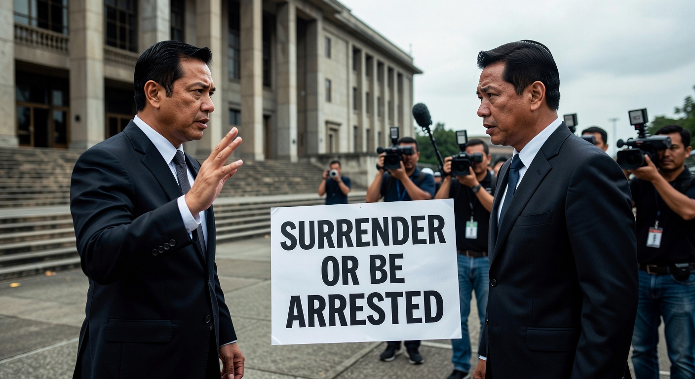 Jonvic tells Jinggoy: Surrender or be arrested