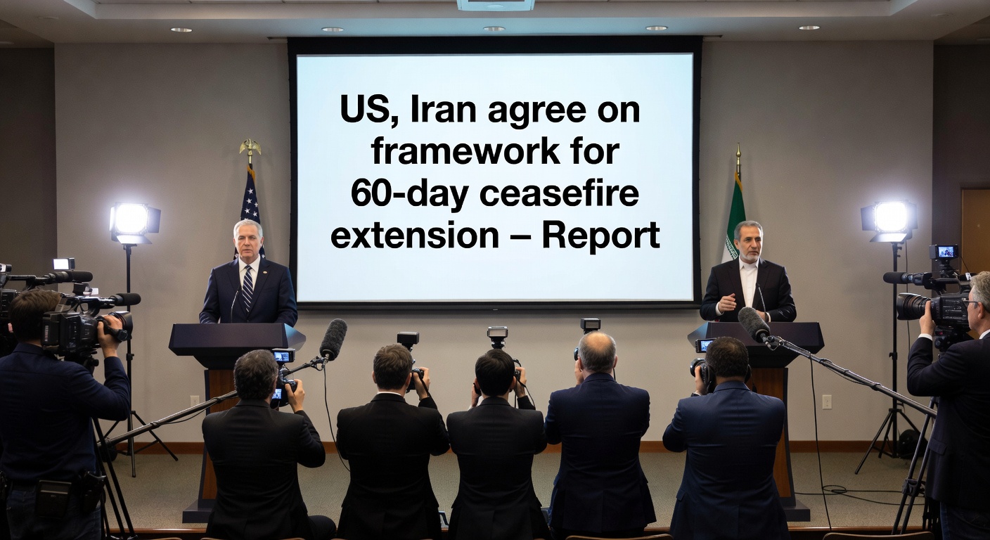 US, Iran agree on framework for 60-day ceasefire extension – Report