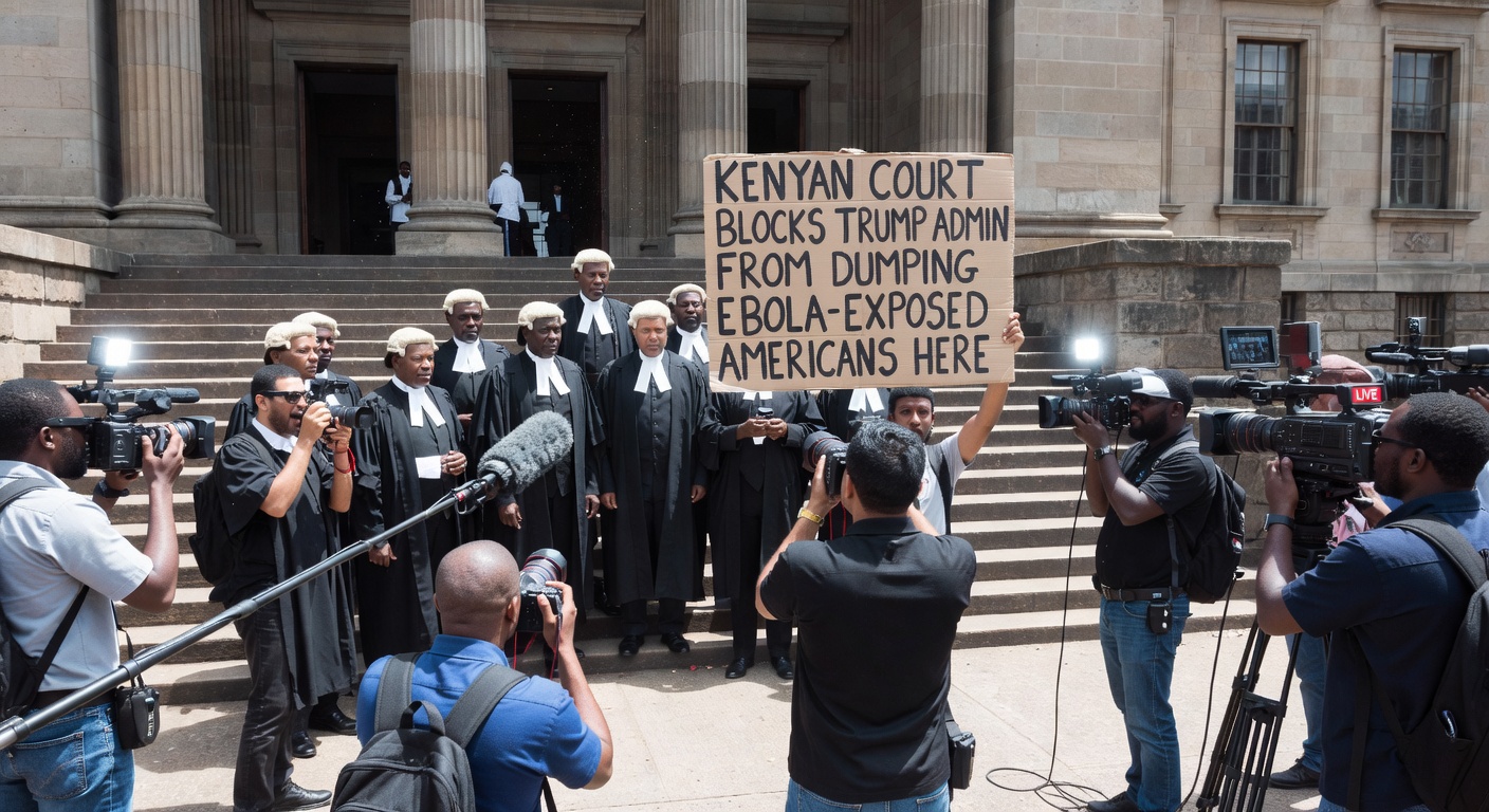 Kenyan court blocks Trump admin from dumping Ebola-exposed Americans there