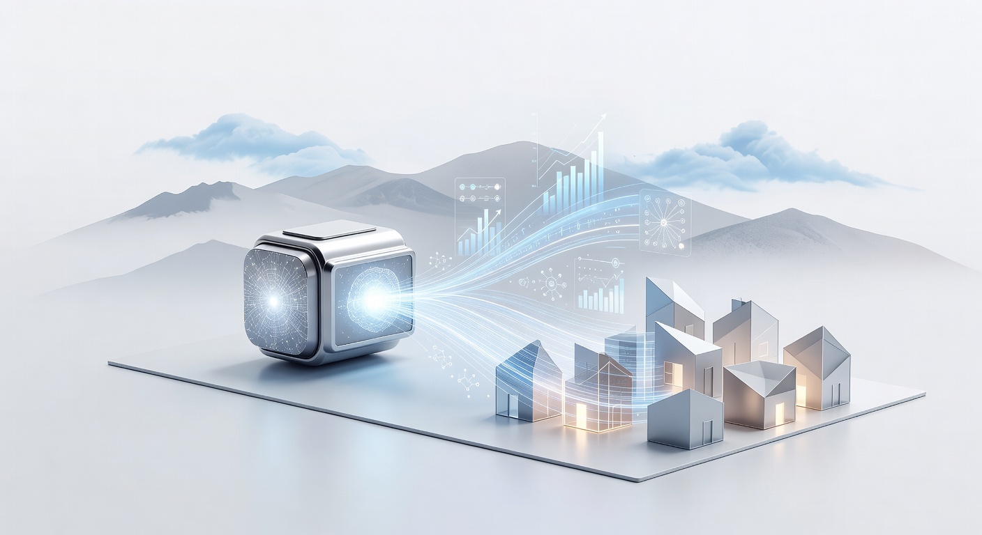 Marketing digital Perú con inteligencia artificial: el nuevo motor de crecimiento para PYMES: Concepto visual