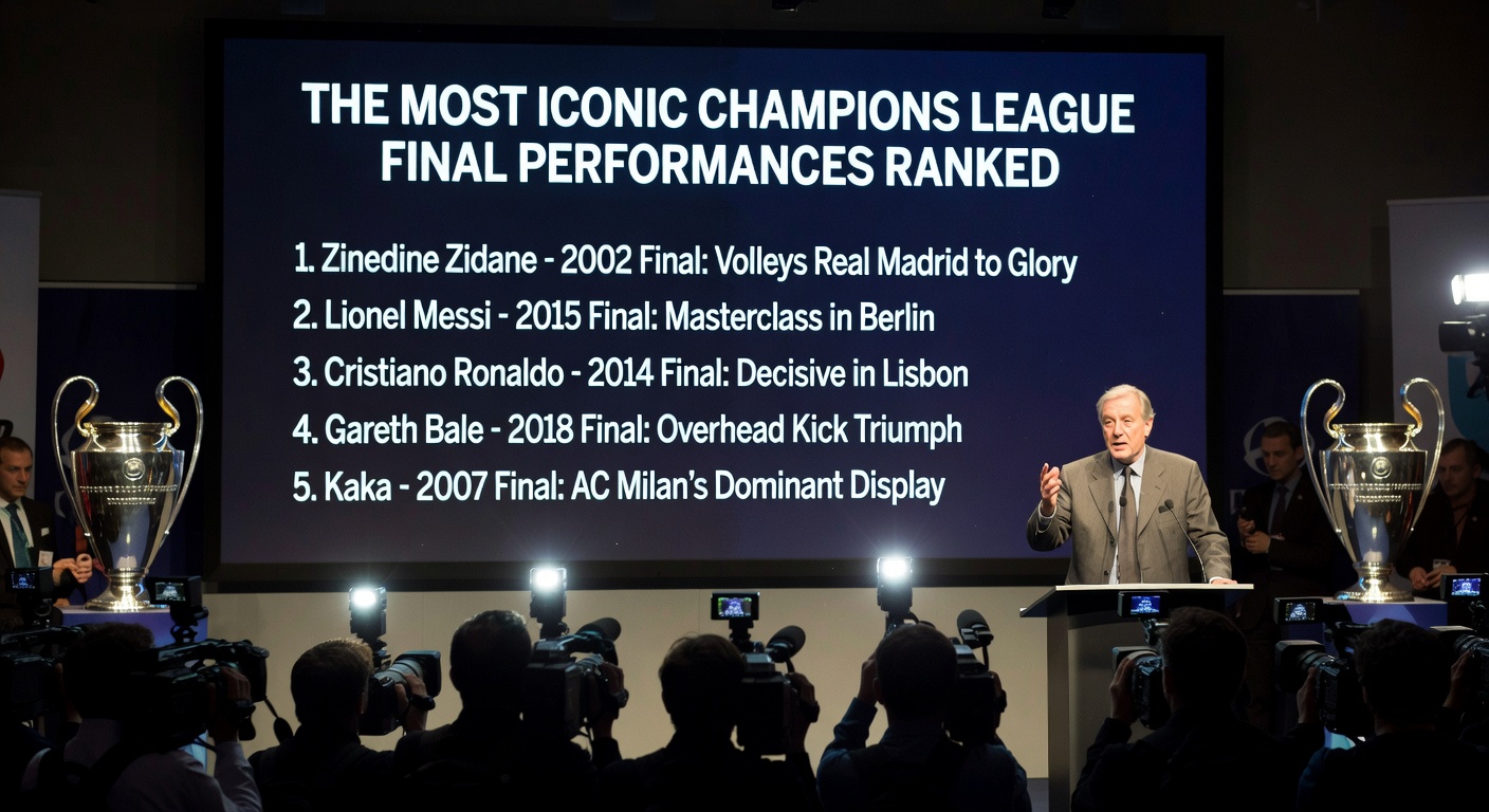 The most iconic Champions League final performances ranked