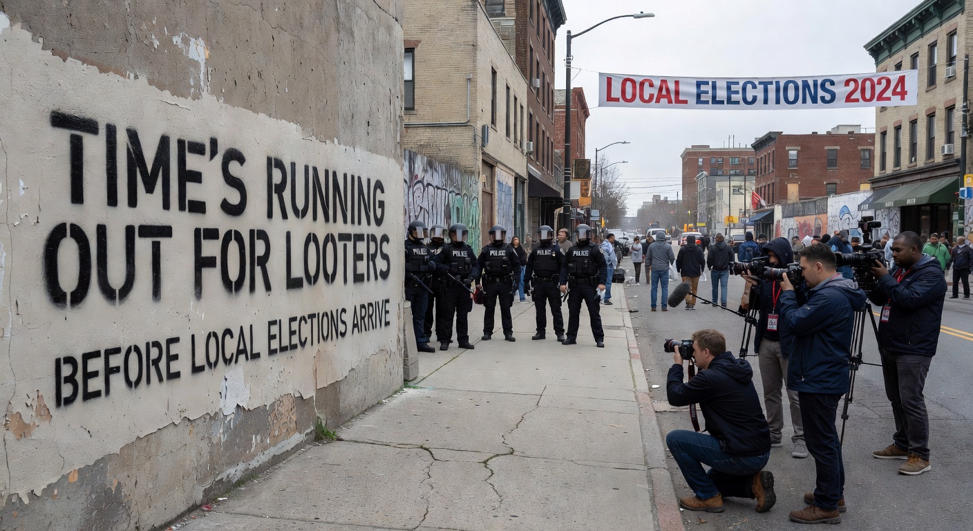 ‘Time’s running out for looters’ before local elections arrive