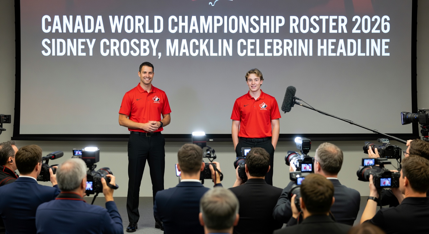 Canada World Championship roster 2026: Sidney Crosby, Macklin Celebrini headline team for IIHF tournament