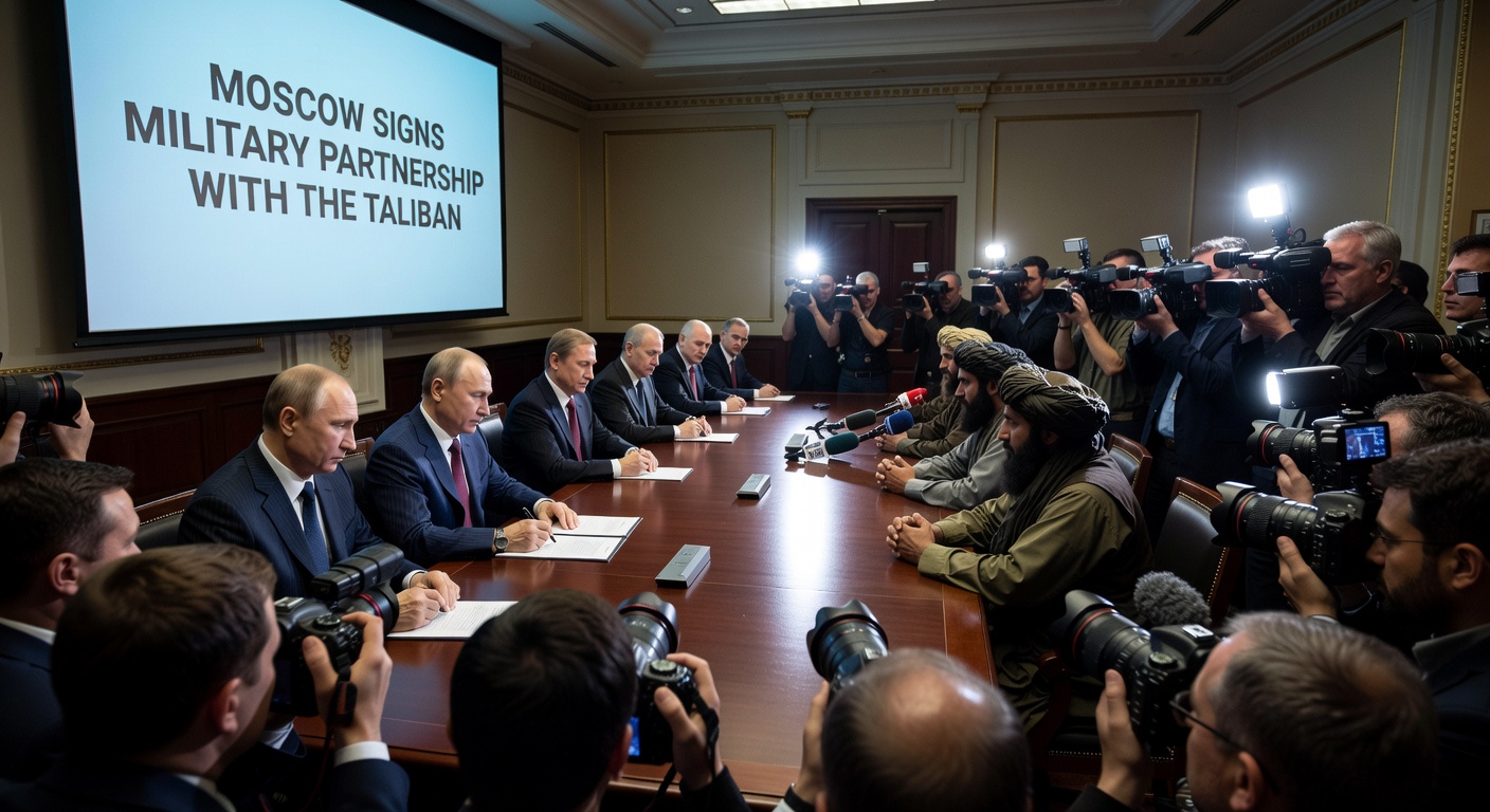 Moscow Signs Military Partnership With the Taliban