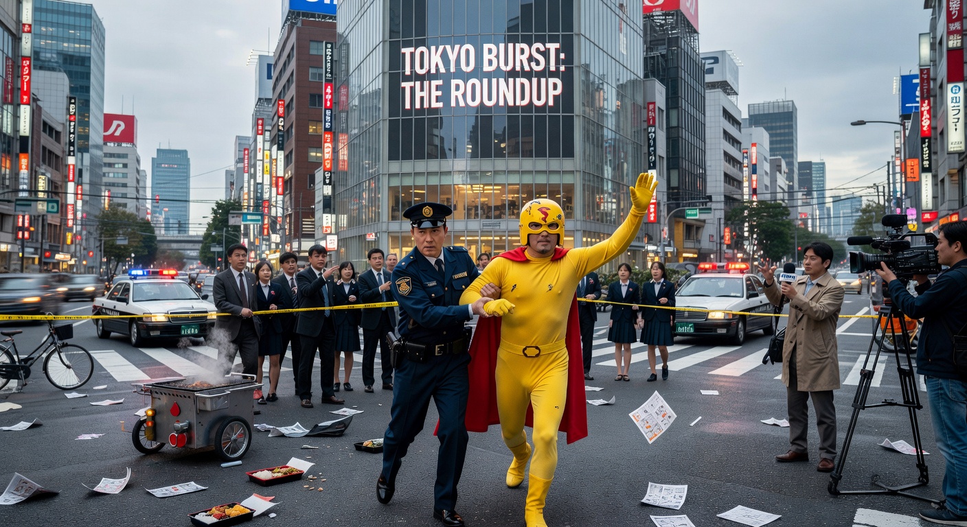 Crime and comic antics abound in ‘Tokyo Burst: The Roundup’