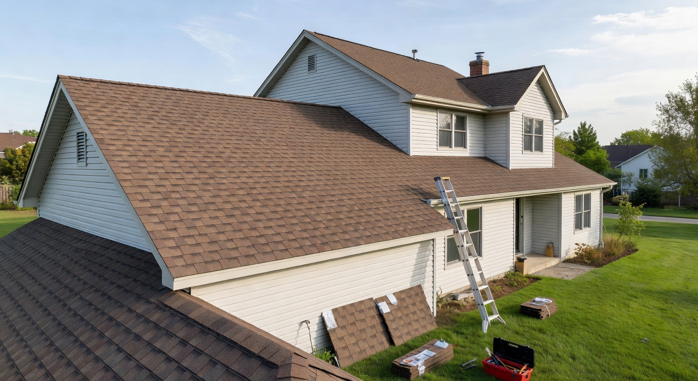 Roof Replacement in 