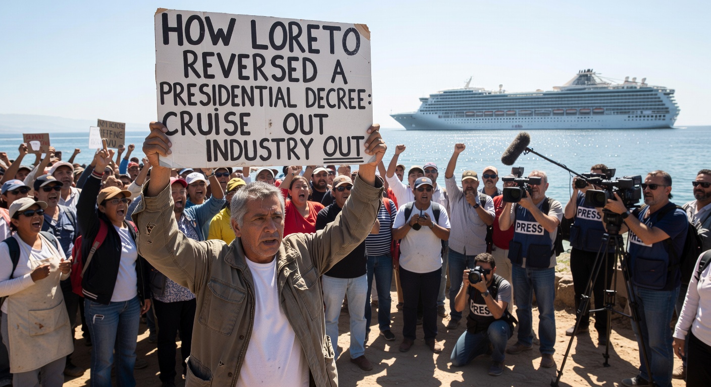 How Loreto stood up to the cruise industry and reversed a presidential decree