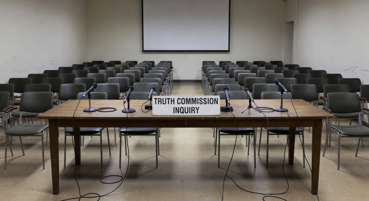 Truth commission hearing room