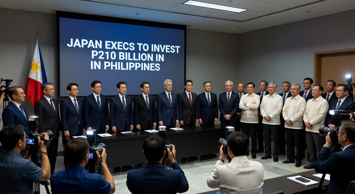 Japan execs to invest P210 billion in Philippines