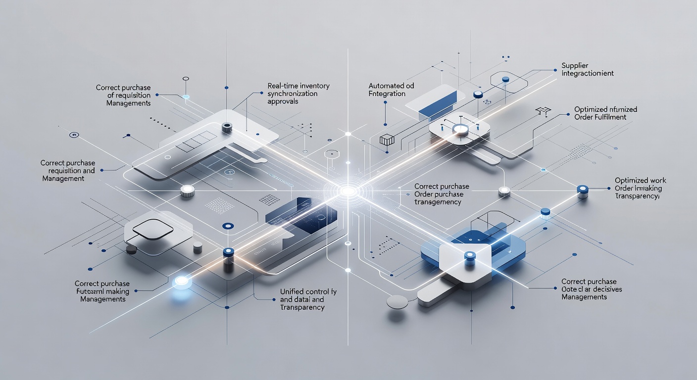 como llevar una correcta gestión decompras desde un ERP: Concepto visual