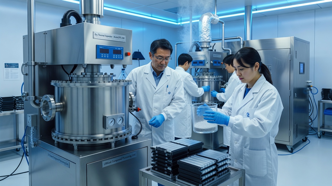 Japan's Dry Lithium Recycling Breakthrough Ignites EV Supply Chain Debate