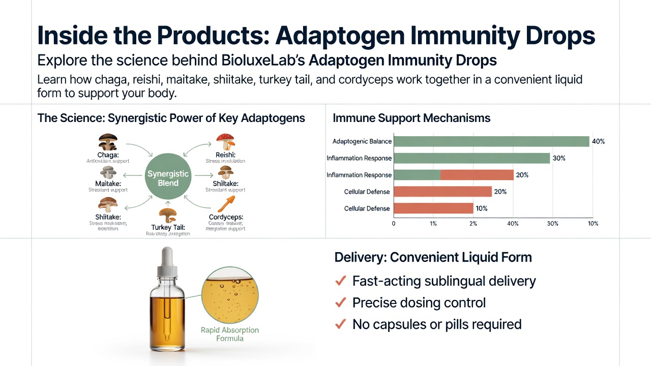 Inside the Products: Adaptogen Immunity Drops