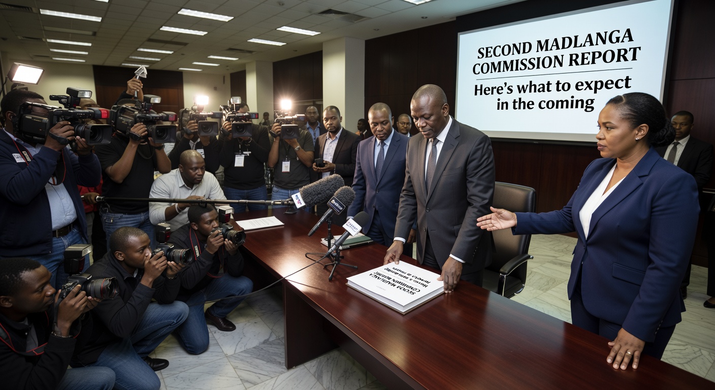 Second Madlanga commission report submitted: Here’s what to expect in the coming weeks