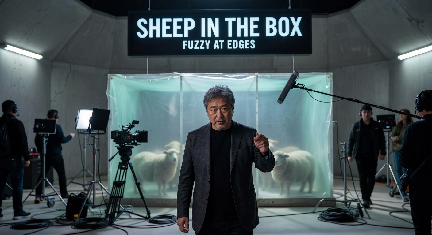 Kore-eda’s sci-fi film ‘Sheep in the Box’ fuzzy at edges