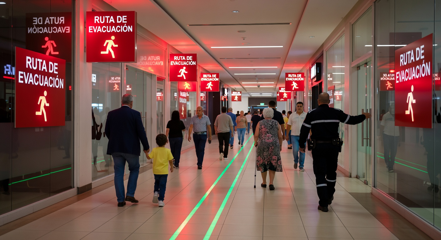 Balizas de emergencia: Concepto visual