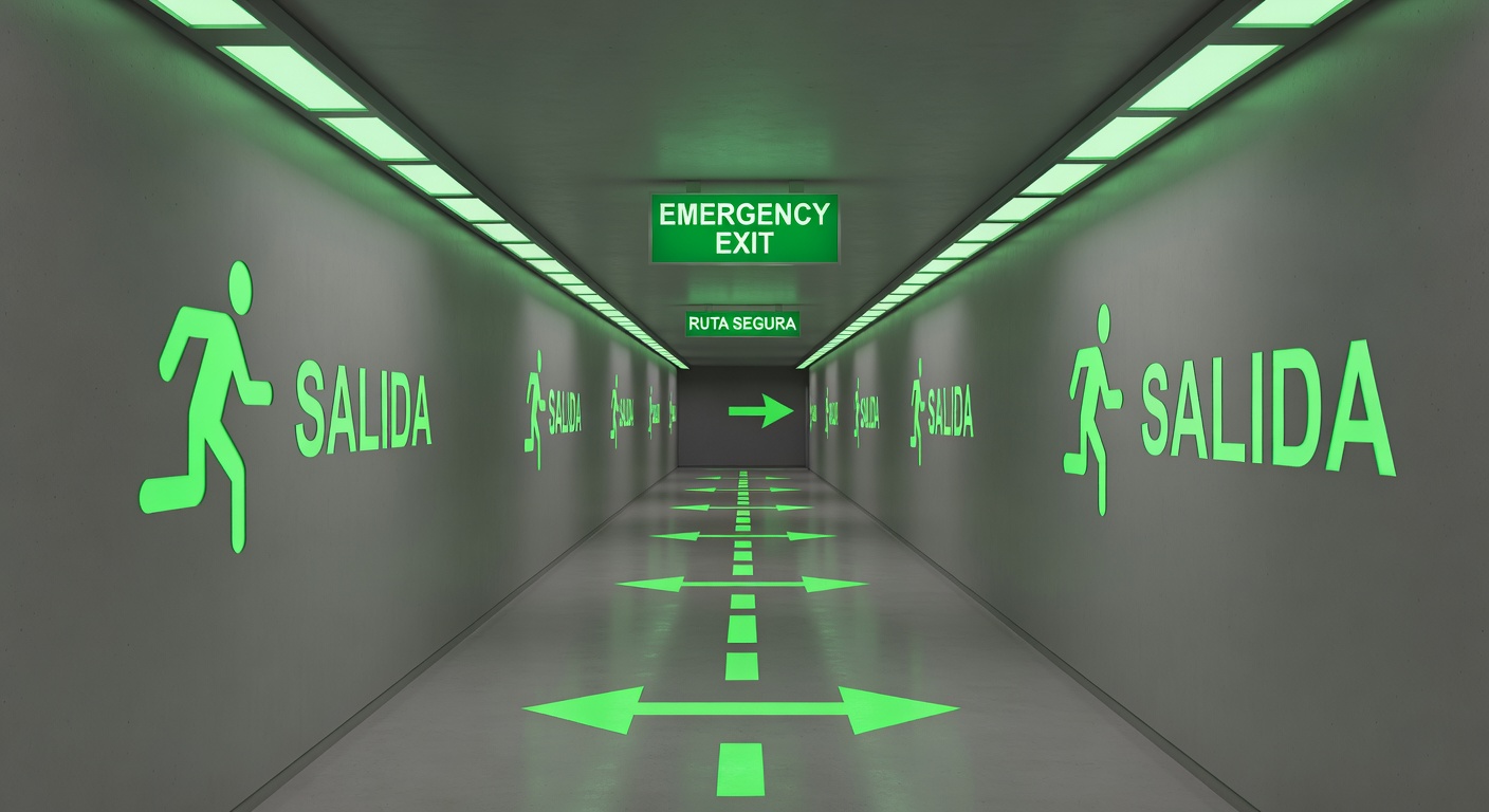 Rutas de Evacuación: Concepto visual